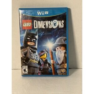 Lego‎ Dimensions Nintendo Wii U Video Game With Manual and Case